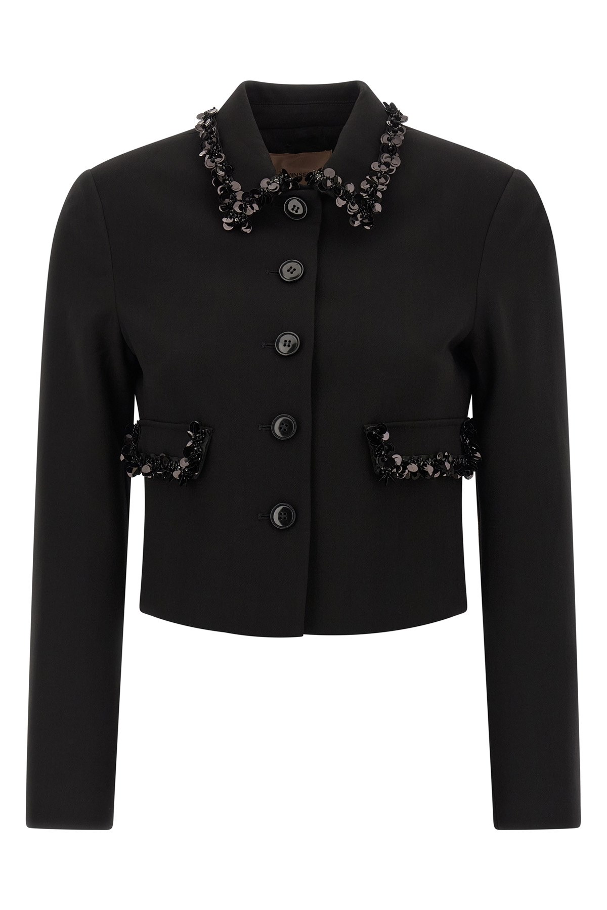 Twinset Bolero Blazer In Black