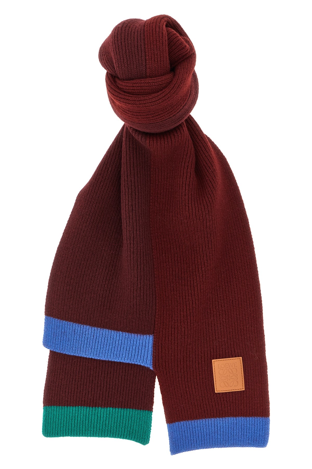 LOEWE LOEWE Asymmetrischer Schal Aus Wolle　ロエベ アシンメトリー ウール スカーフ