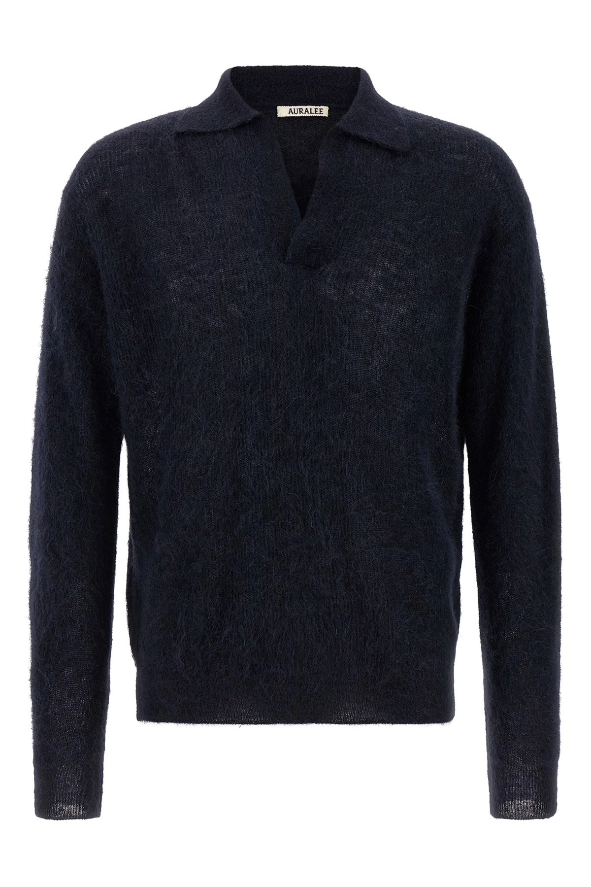 Auralee Tam yarn polo shirt available on julian-fashion.com