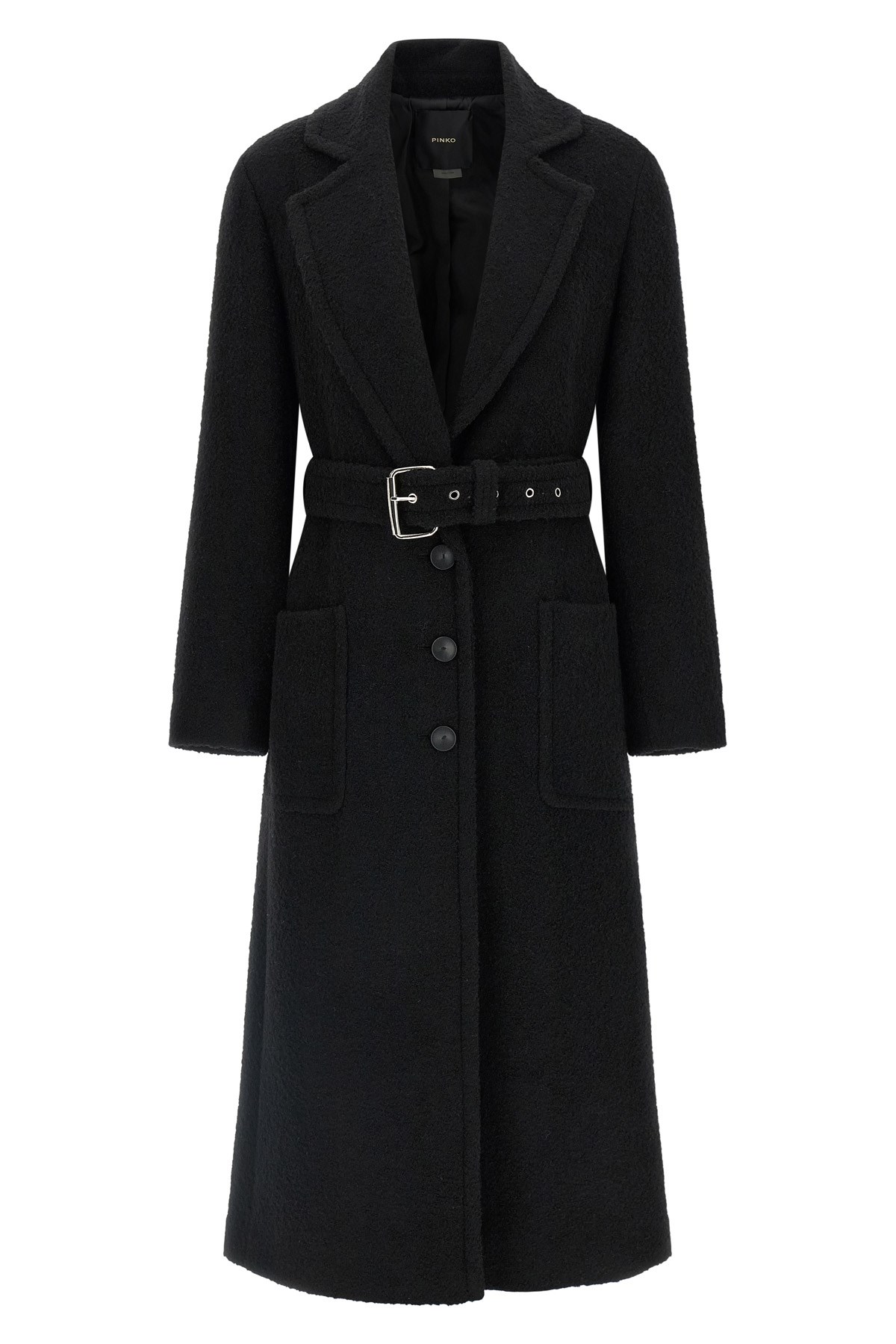 Pinko Cerfoglio Coat In Black