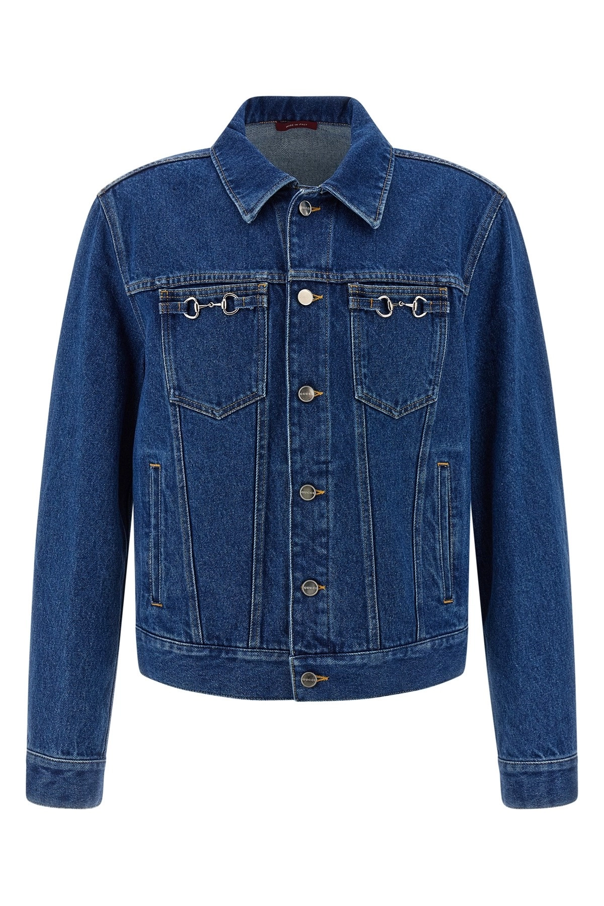 Gucci Horsebit denim jacket available on julian-fashion.com