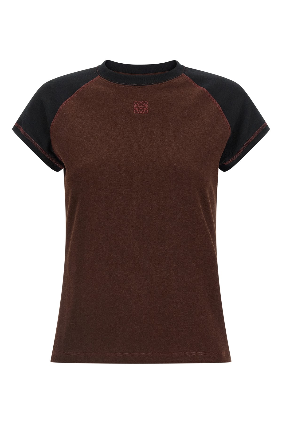 Loewe Sweatshirt Mit Aufgesticktem Anagram In Brown