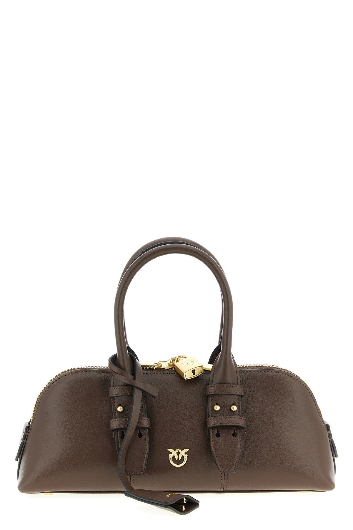 Pinko Escape Baguette Handbag In Brown