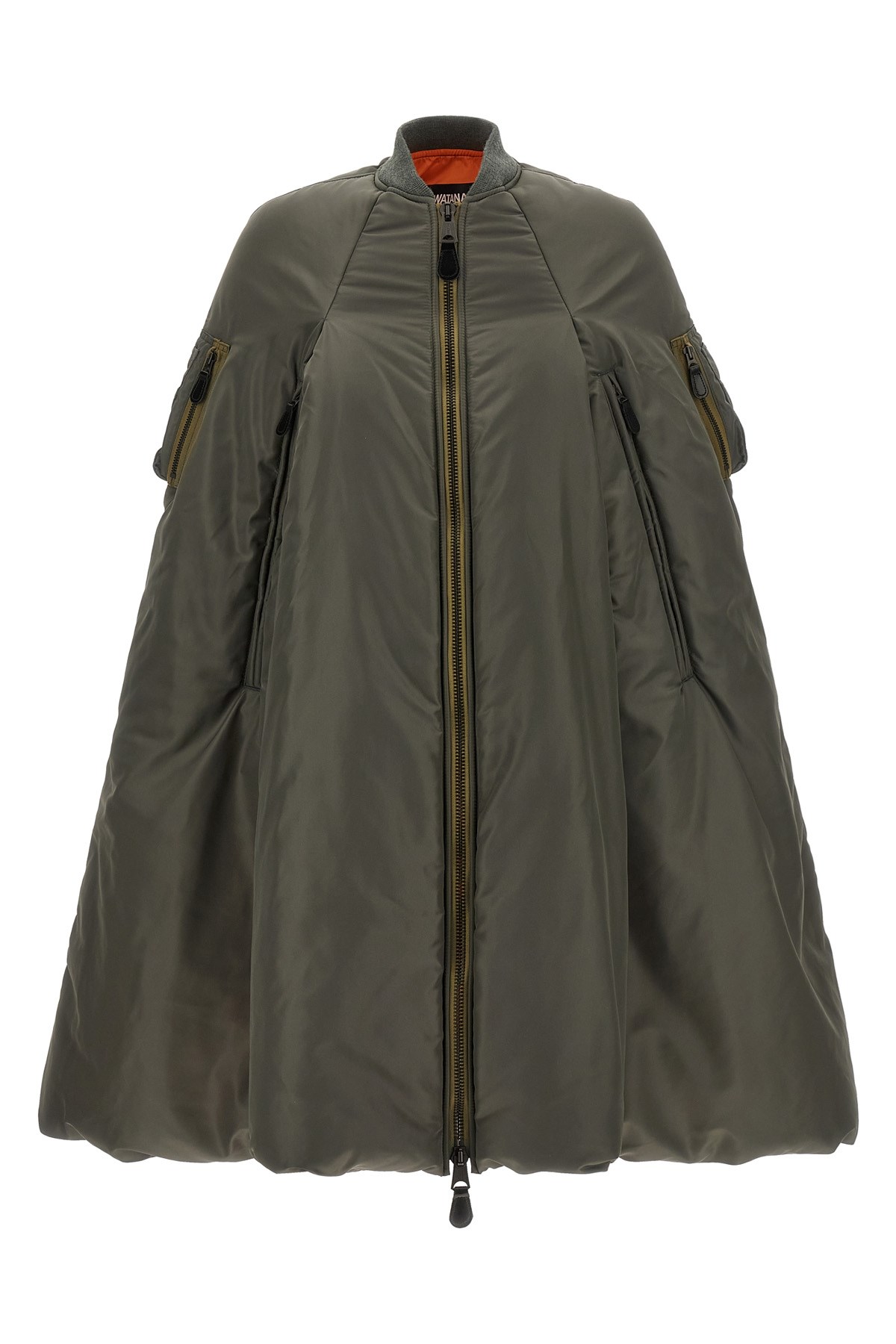 Junya Watanabe Bomber Cape In Green
