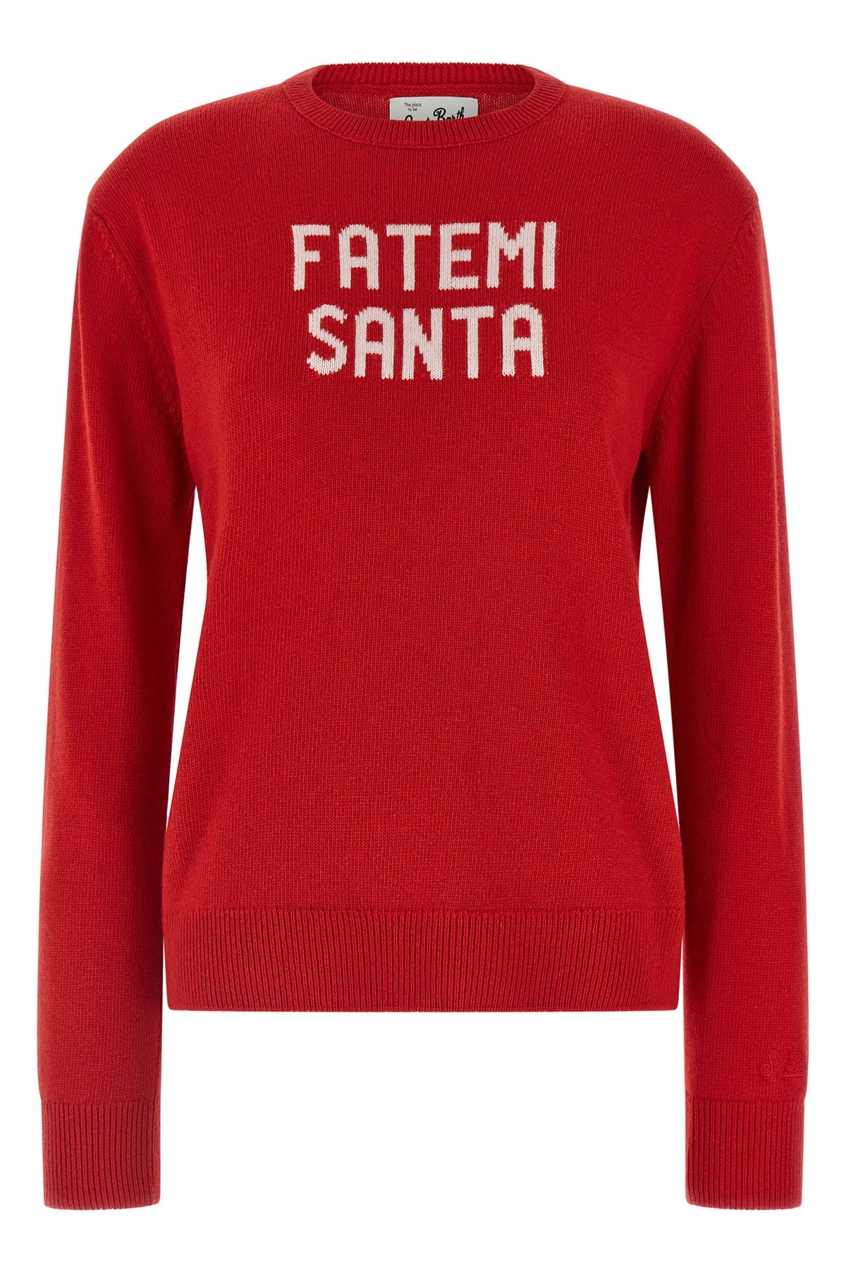 Mc2 Saint Barth New Queen Sweater In Red