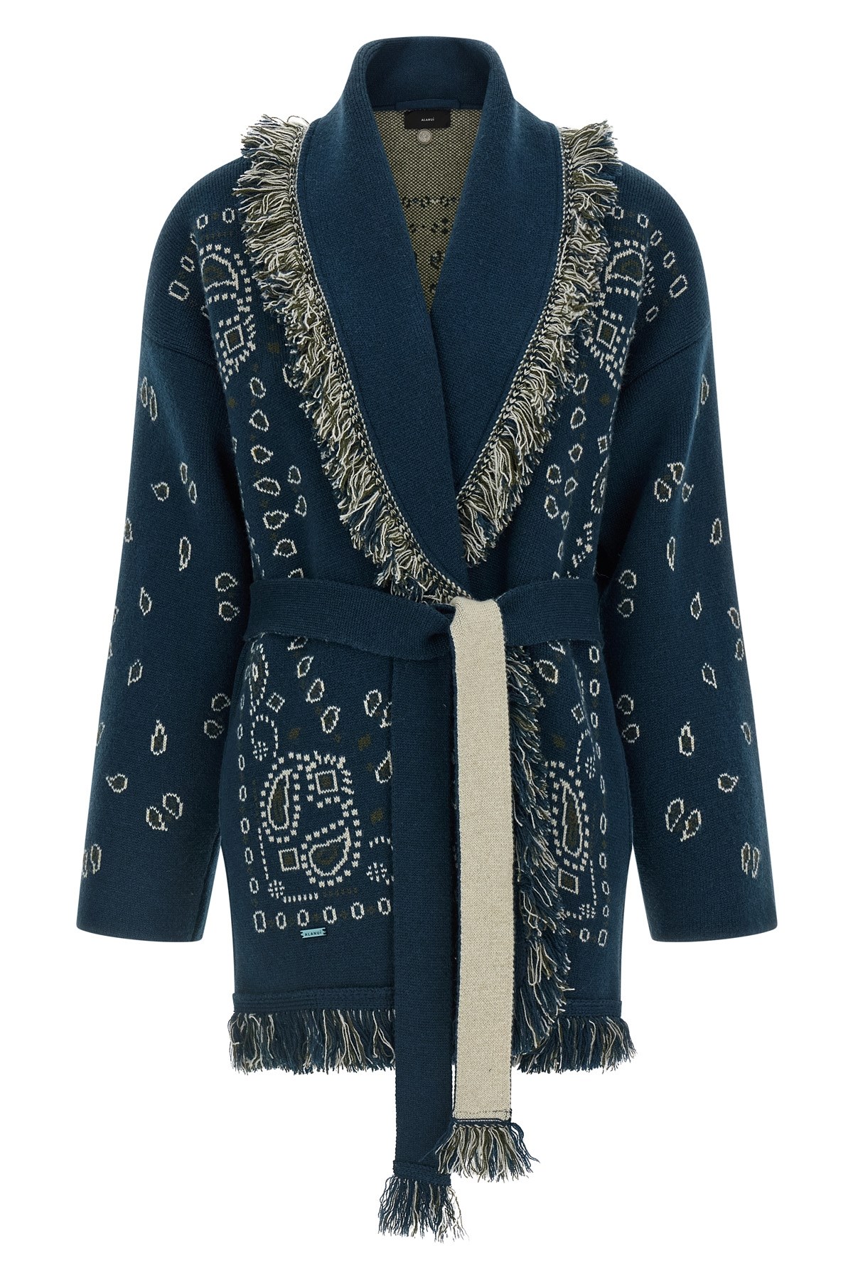 Alanui Bandana Cardigan In Multi
