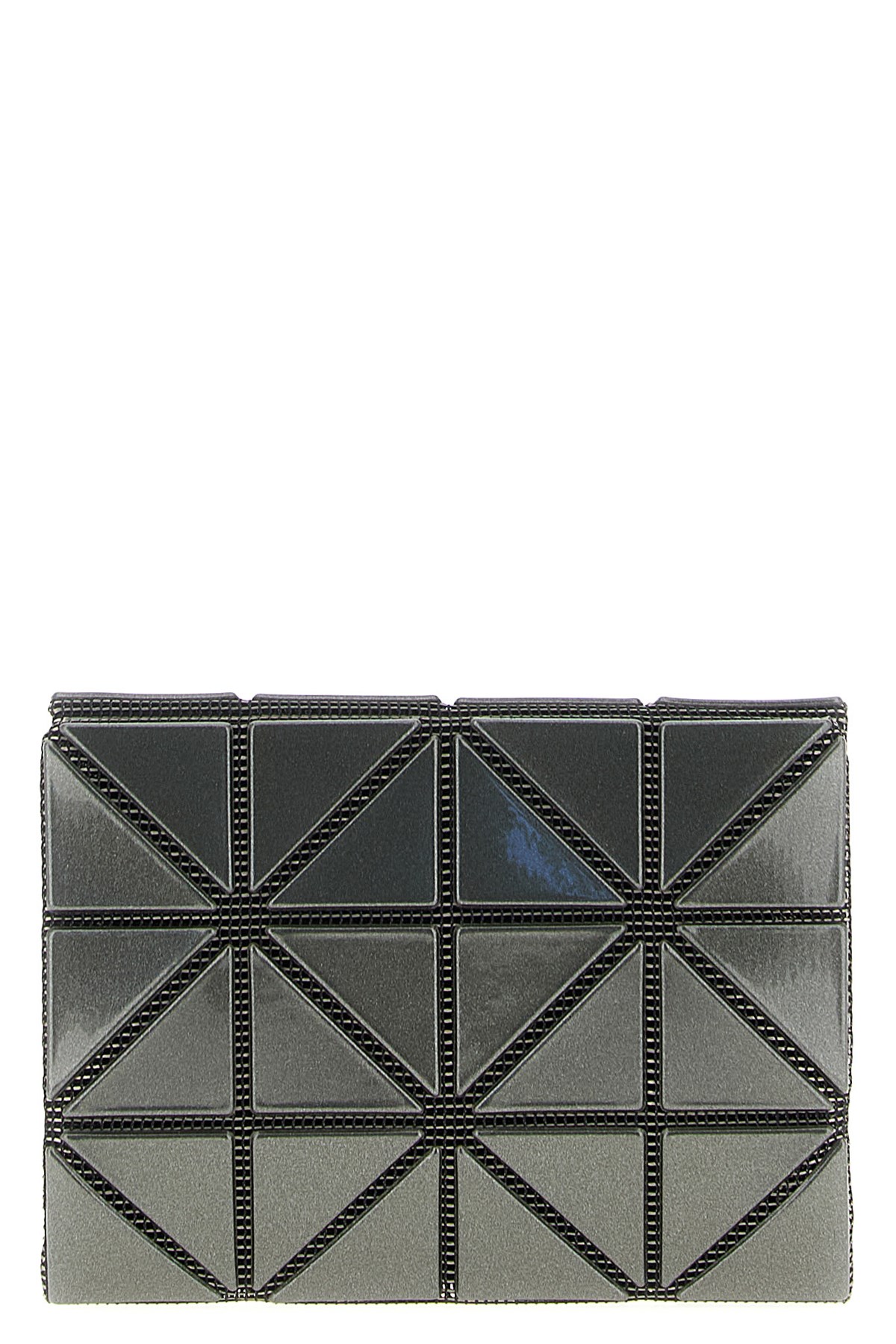 Bao Bao Issey Miyake Pvc Card Holder In Gray