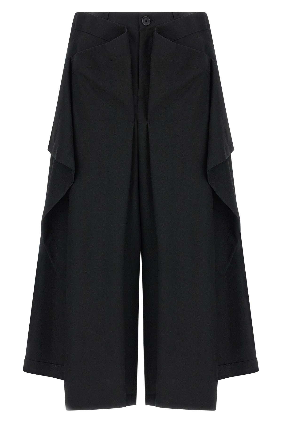 Issey Miyake Uni-form Trousers In Black
