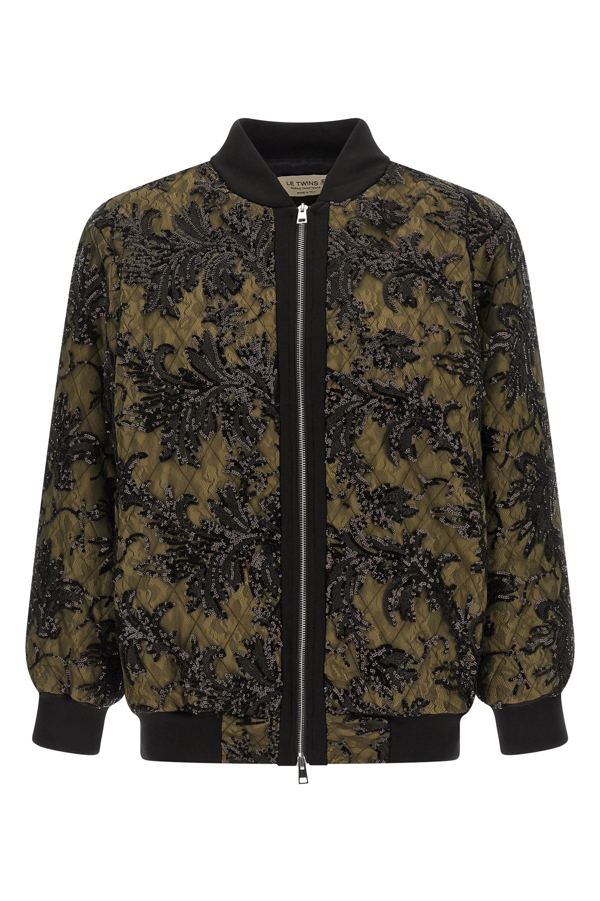 Le Twins Belluno Puffer Jackets Green In Green