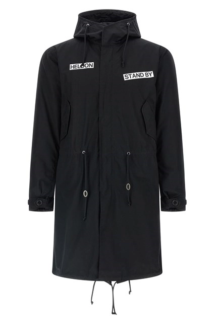 希少 UNDERCOVER DISTRESSED HALF ZIP PARKA 67759da1-aad2-4bfb-afa0-