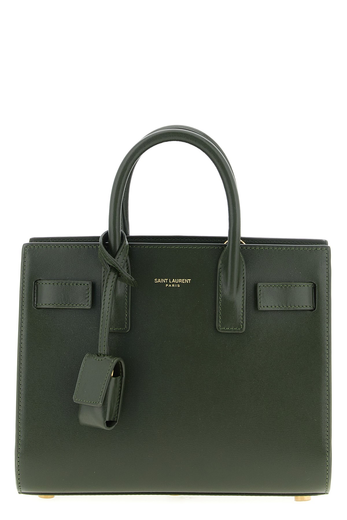 Saint Laurent Nano 'sac De Jour' Handbag In Green
