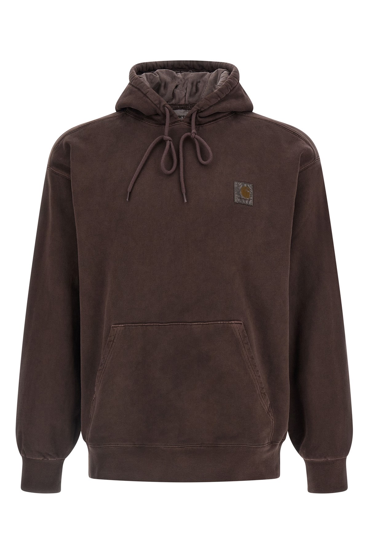 Carhartt Brown Hooded Vista Hoodie In Burgundy
