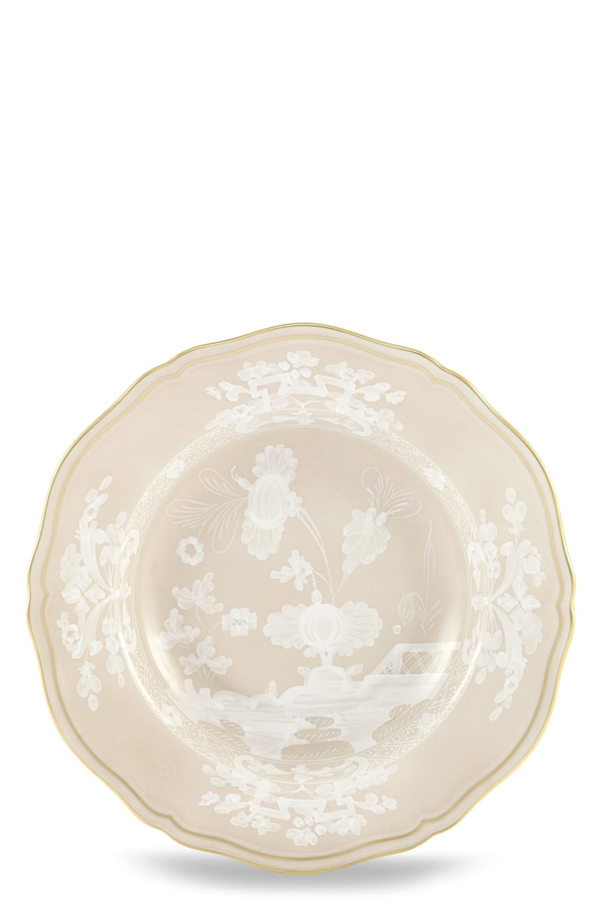 Ginori 1735 Soup Plate 'oriente Italiano' ⌀ 24 Cm In Neutral