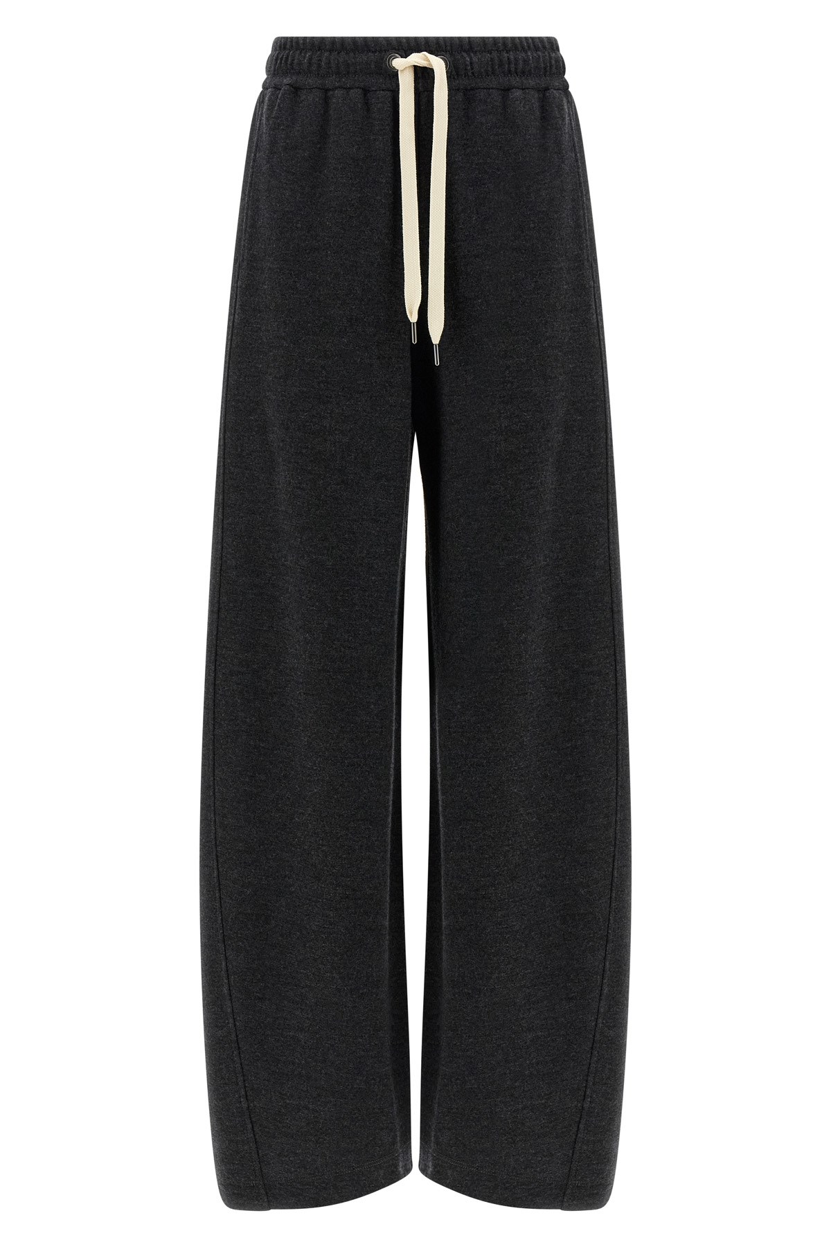 Brunello Cucinelli Cashmere Joggers Pants Gray In Gray