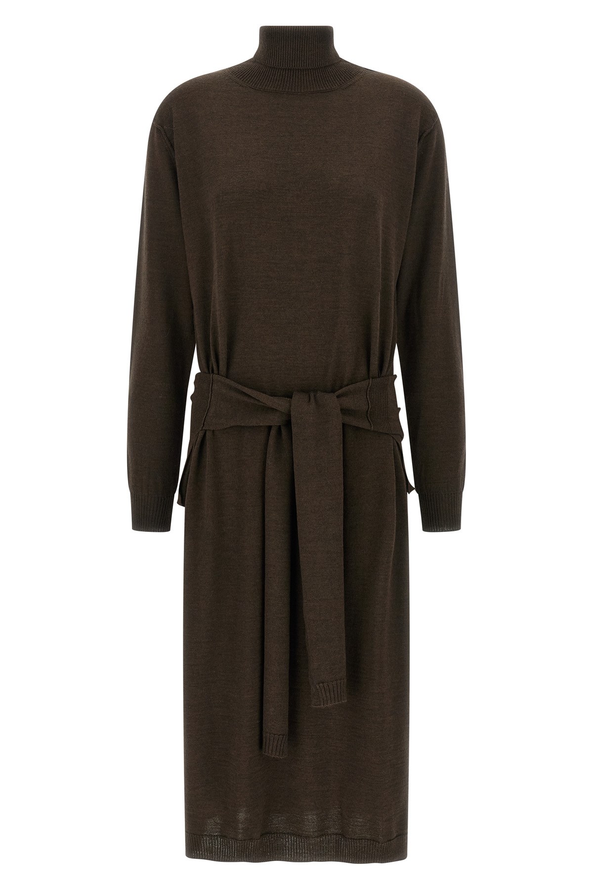 Lemaire Trompe L'œil Midi Dress In Multi