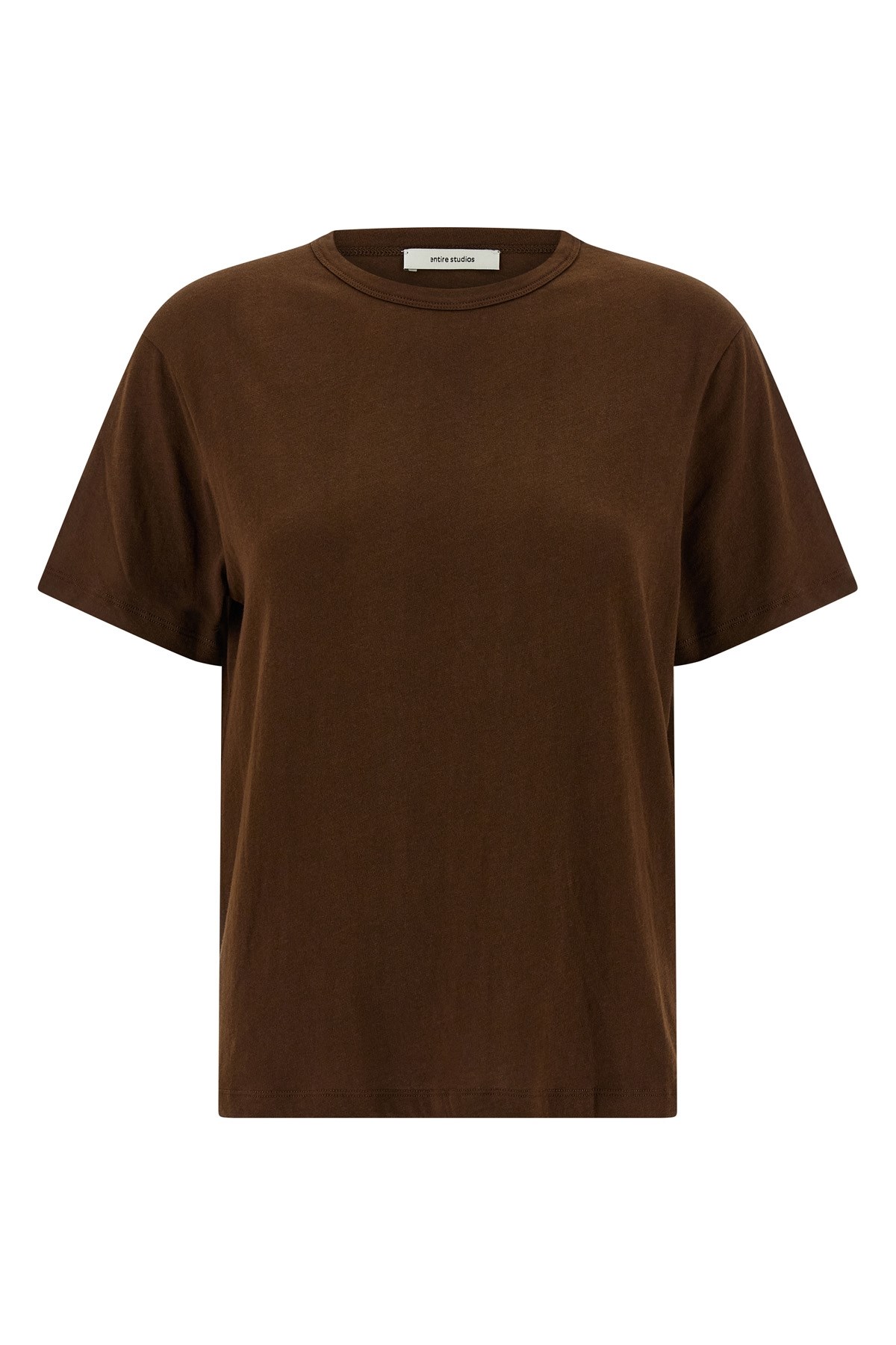 Entire Studios Mini Tee Crew-neck T-shirt In Brown