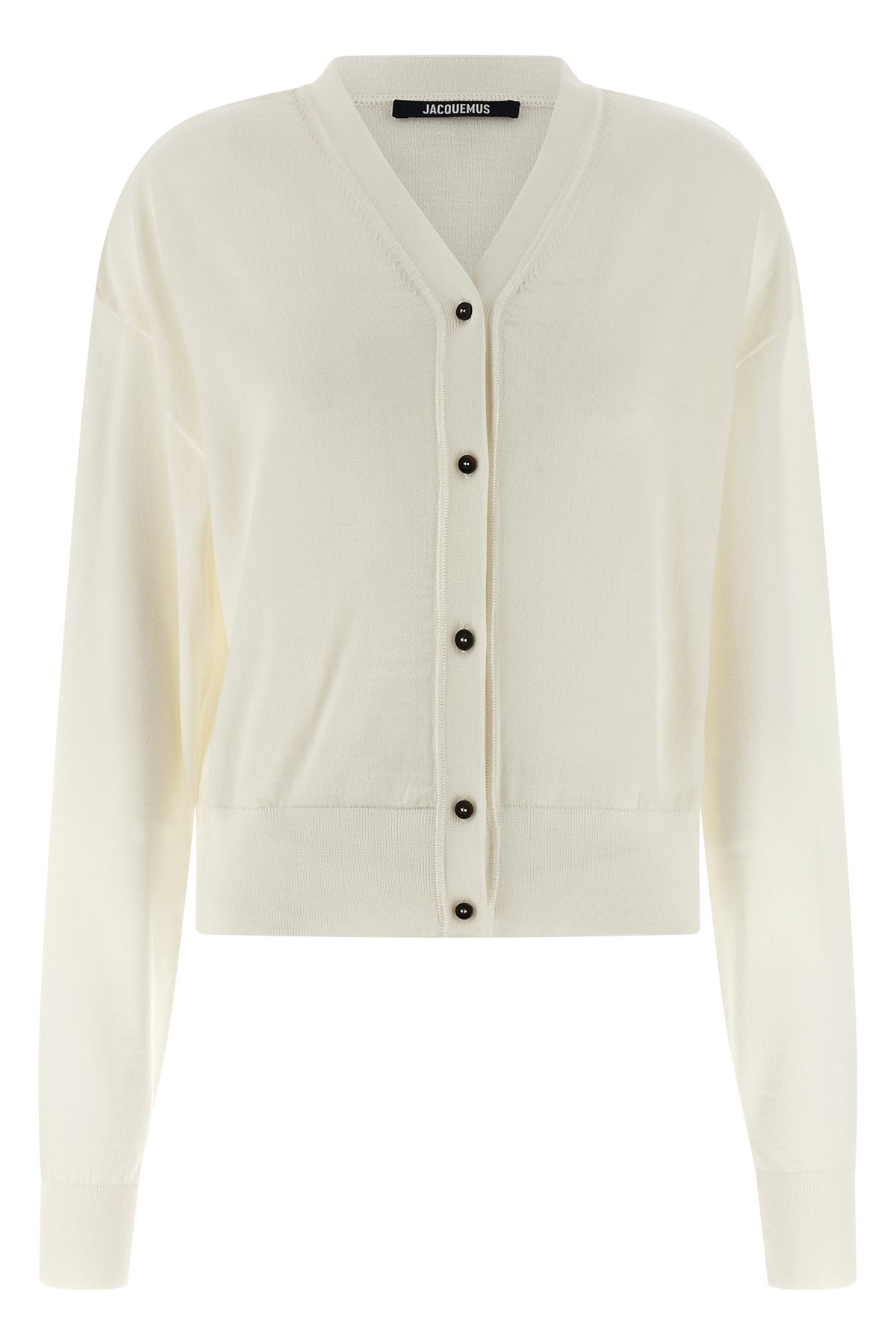 Jacquemus 'le Cardigan Brodé' Cardigan In Neutral