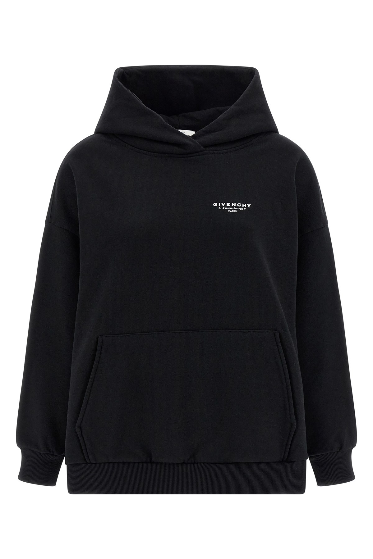 Givenchy Women Logo Print Hoodie In Black