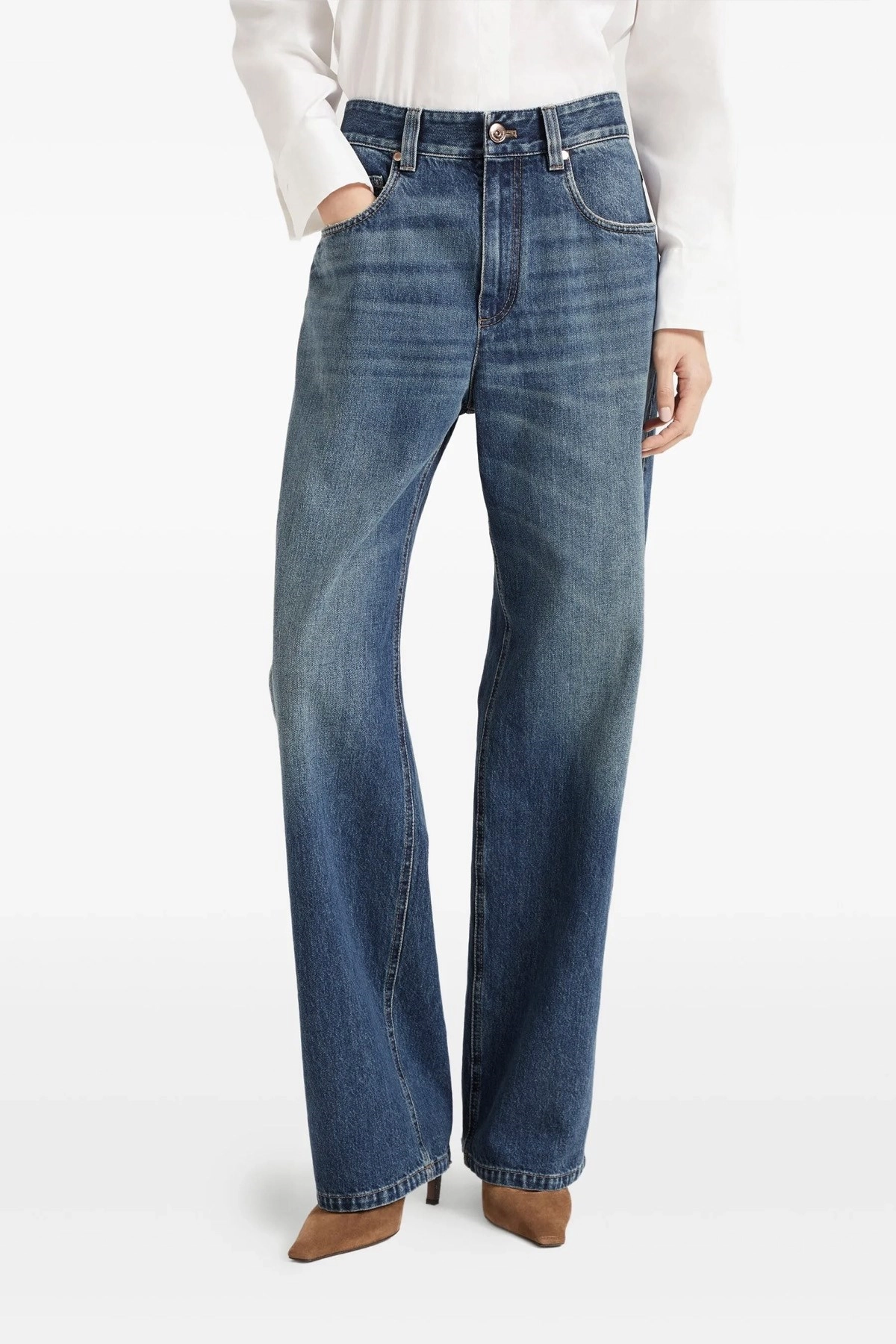 Brunello cucinelli 'the contemporary loose' jeans available on