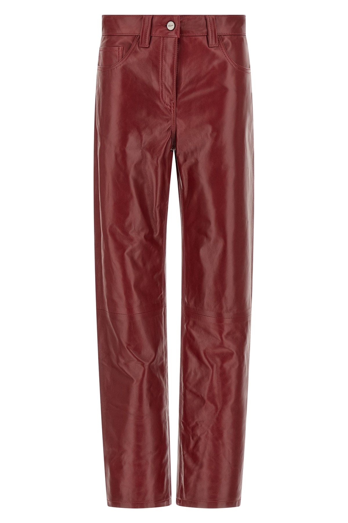 Khaite Callum Pants In Red
