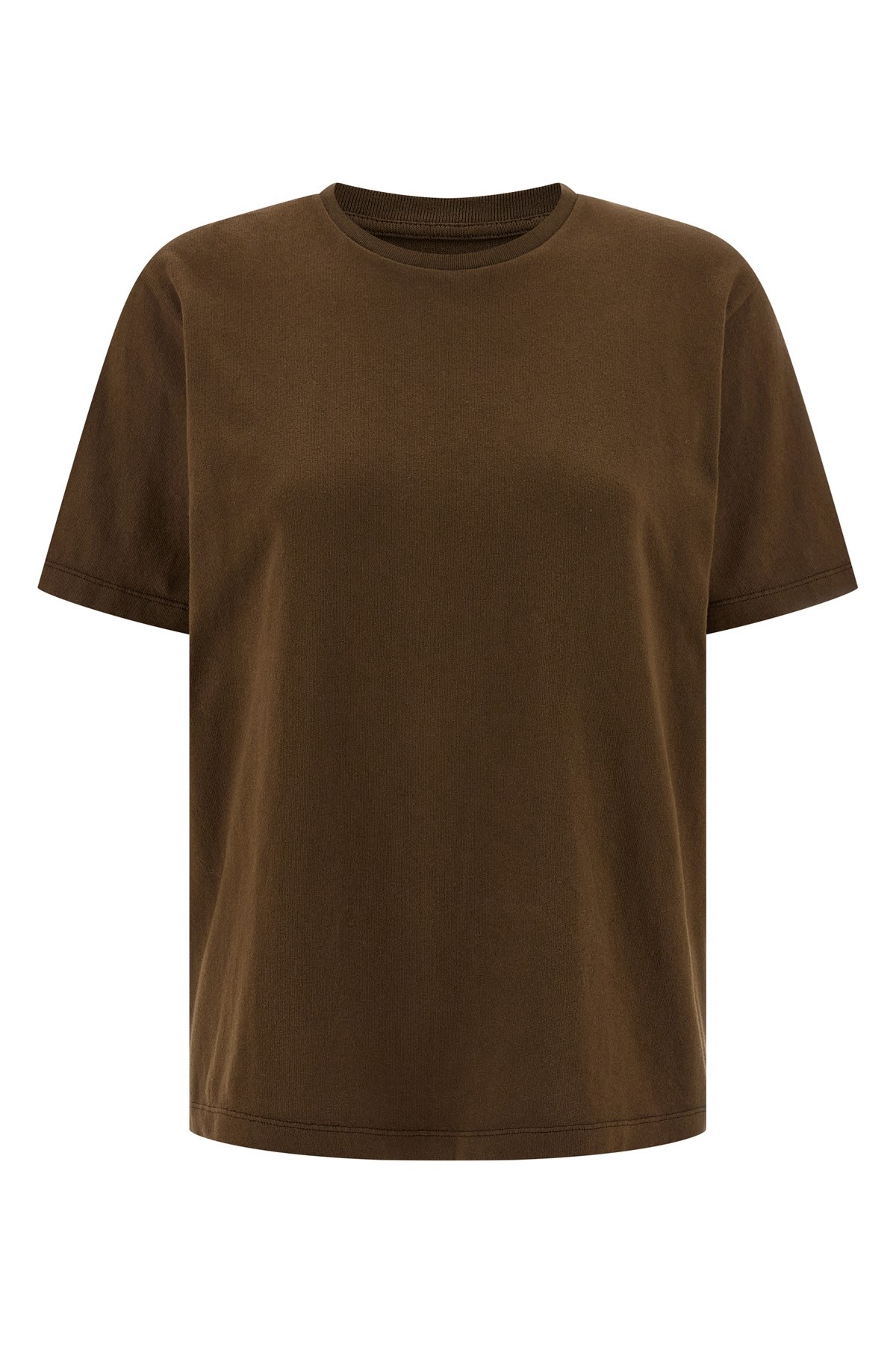 Khaite Mae T-shirt In Brown