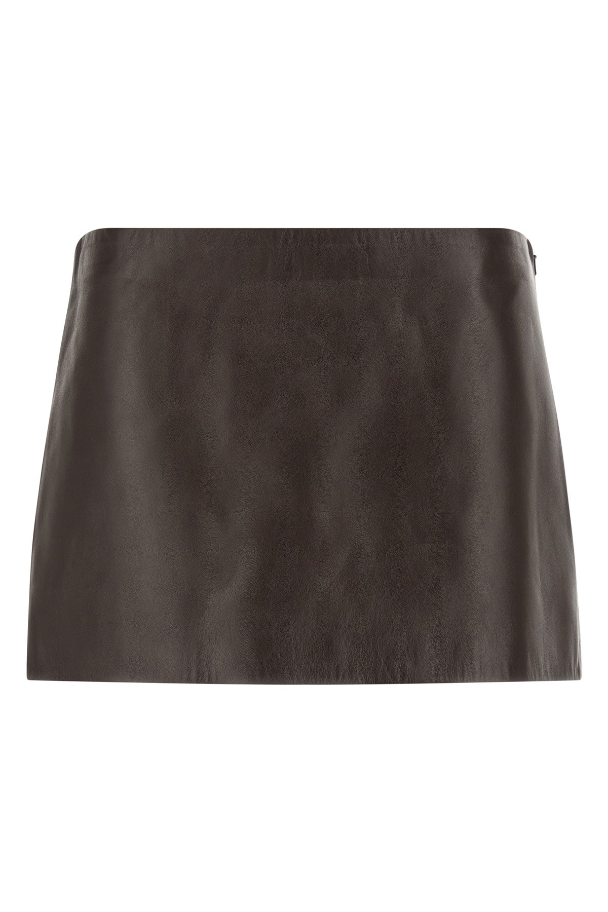 Khaite Jett Skirt In Brown