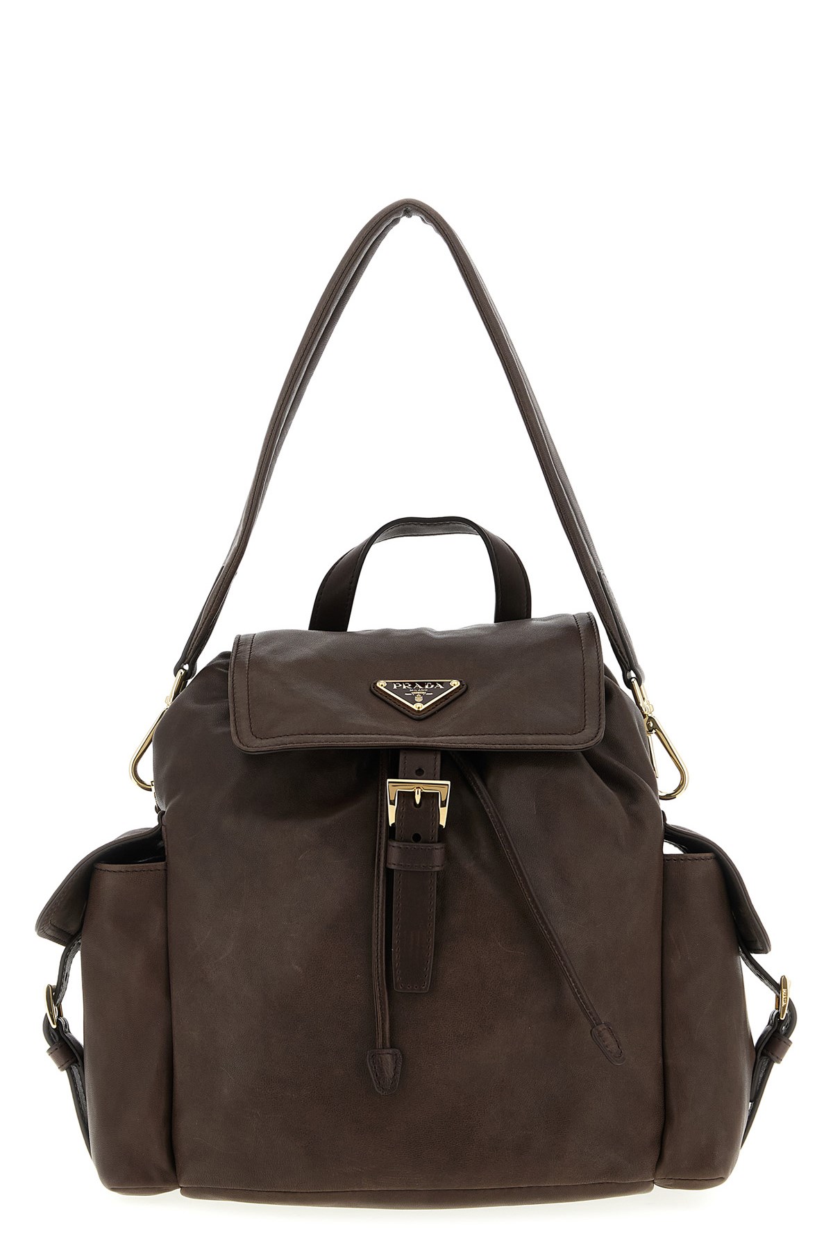 Prada ' Explore' Medium Backpack In Brown