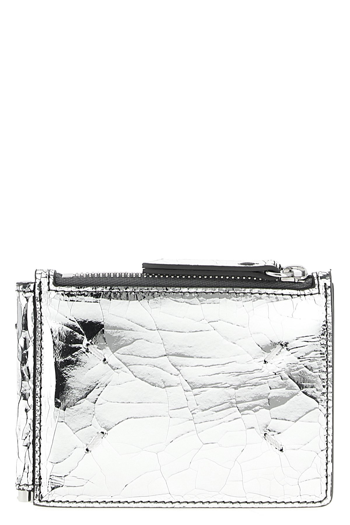 Maison Margiela Bifold Wallet Wallets And Card Holders Silver In Silver