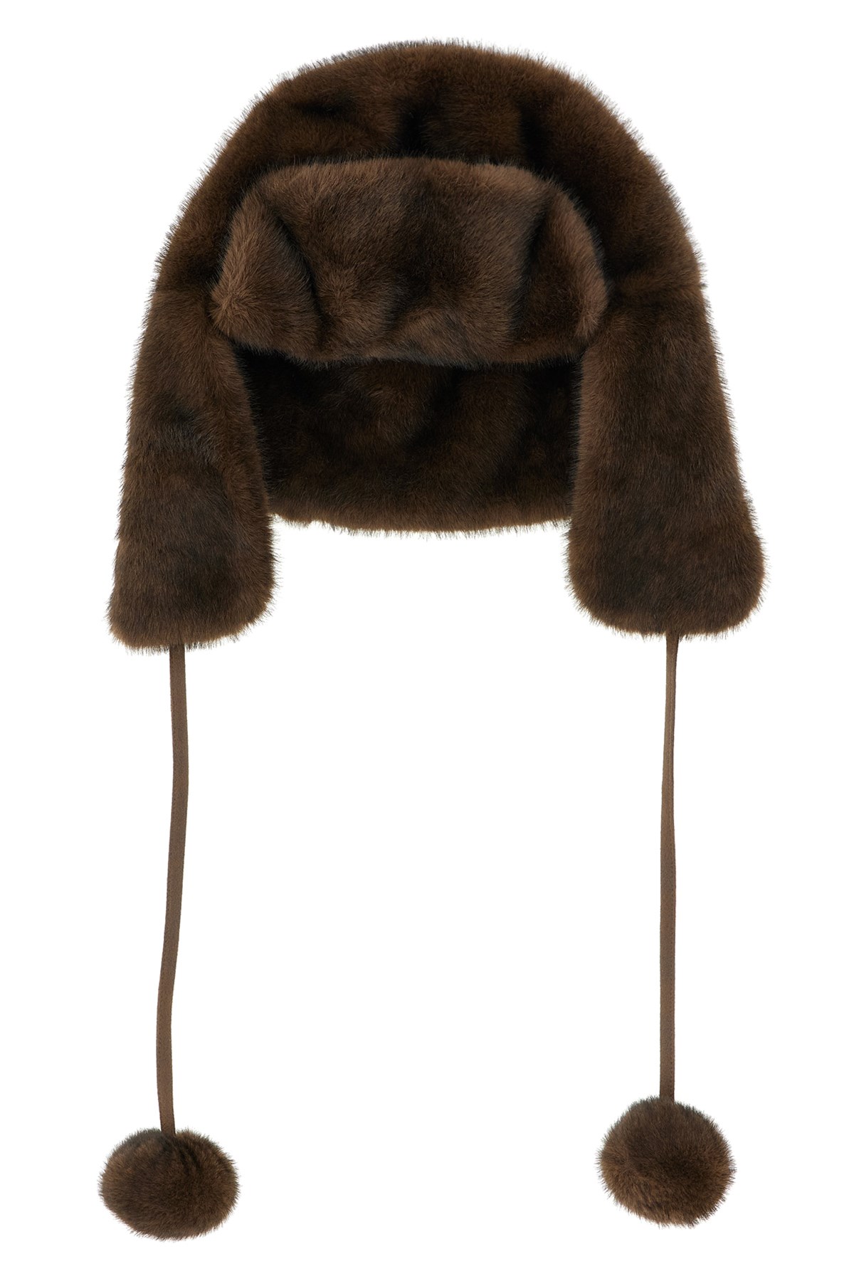 Lou Andrea Aviator Hat Hats Brown In Brown