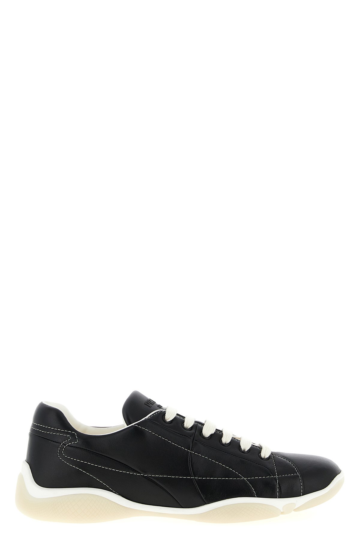 Prada Spring Summer 2001 Re-edition Sneakers In Black