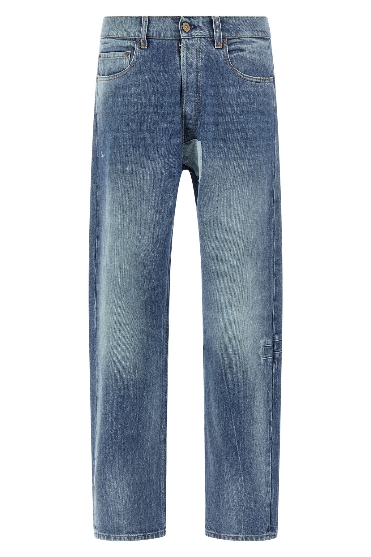 MAISON MARGIELA Jeans Mit Aufnäher　MAISON MARGIELA パッチ付きジーンズ MAISON