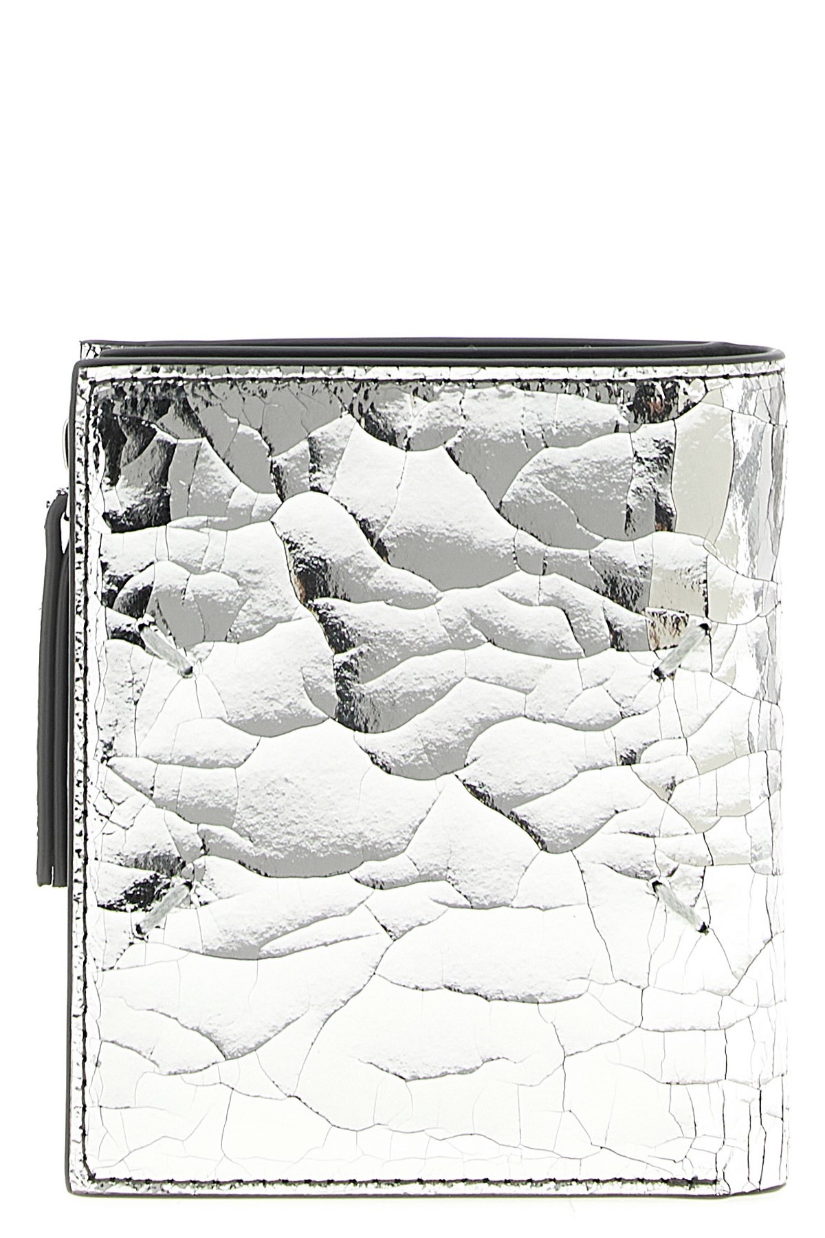 Maison Margiela Broken Mirror Wallet Wallets And Card Holders Silver In Silver