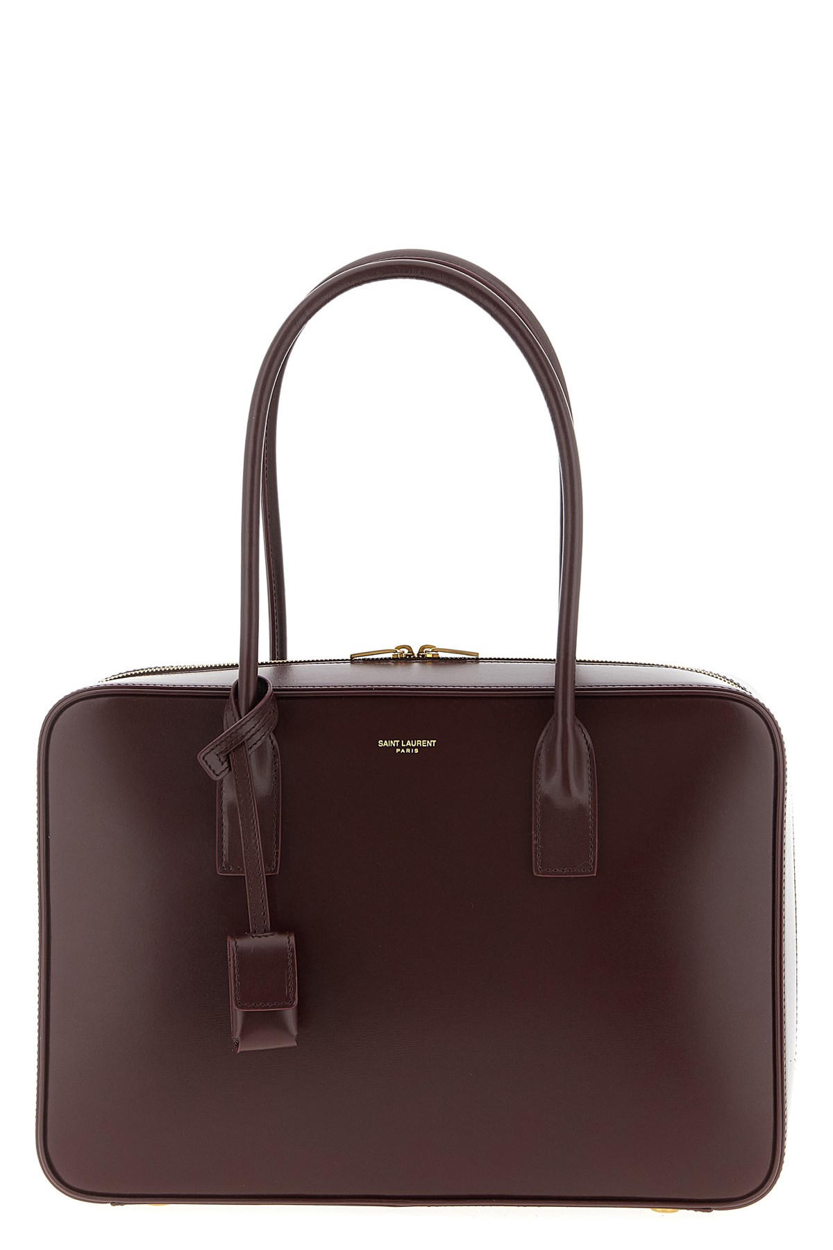 Saint Laurent 'sac De Jour In Box' Shoulder Bag In Burgundy