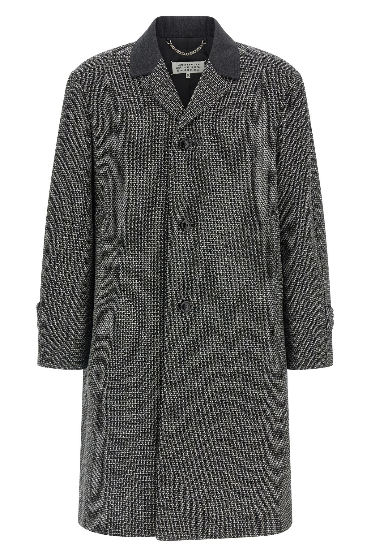 Single-Breasted Coat - Size 48 IT
