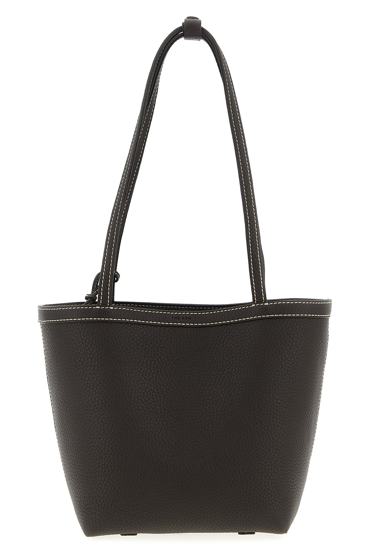 The Row 'medium Park Tote Stitch' Shoulder Bag In Brown
