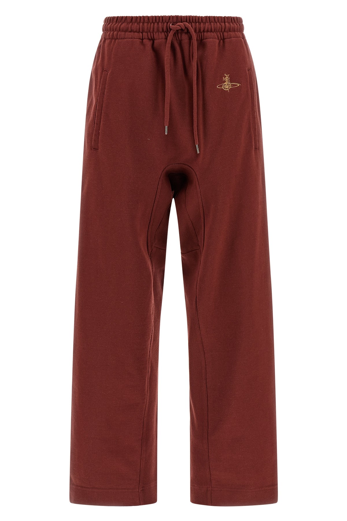 Vivienne Westwood Casual Joggers Featuring Elastic Waistband In Brown