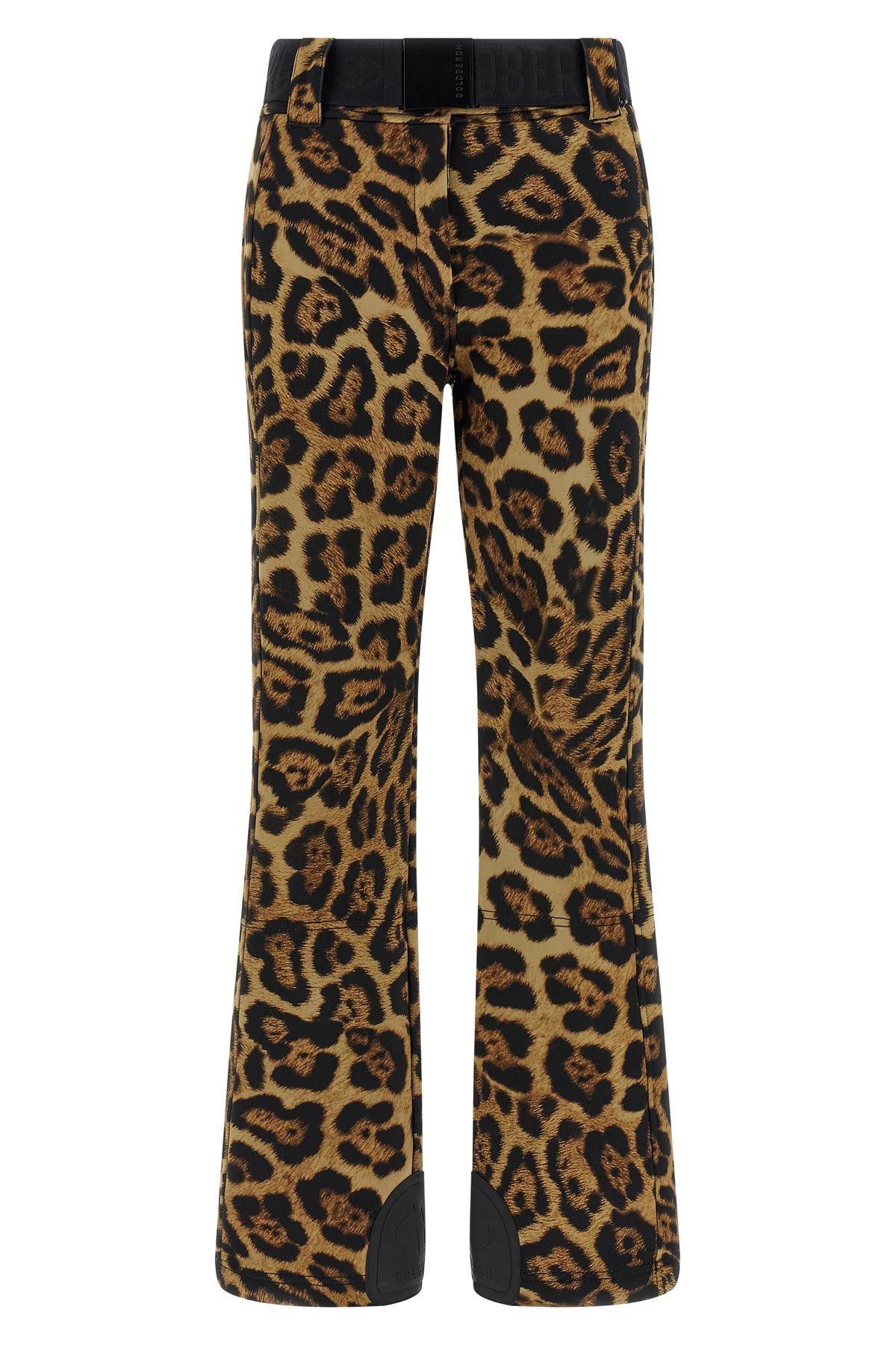 Goldbergh Purr Leopard-print Ski Pants In Brown
