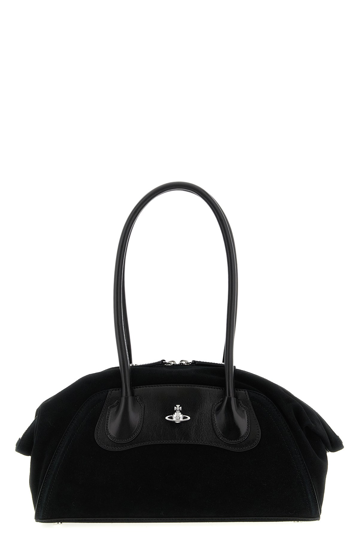Vivienne Westwood Shirley Small Shoulder Bag In Black