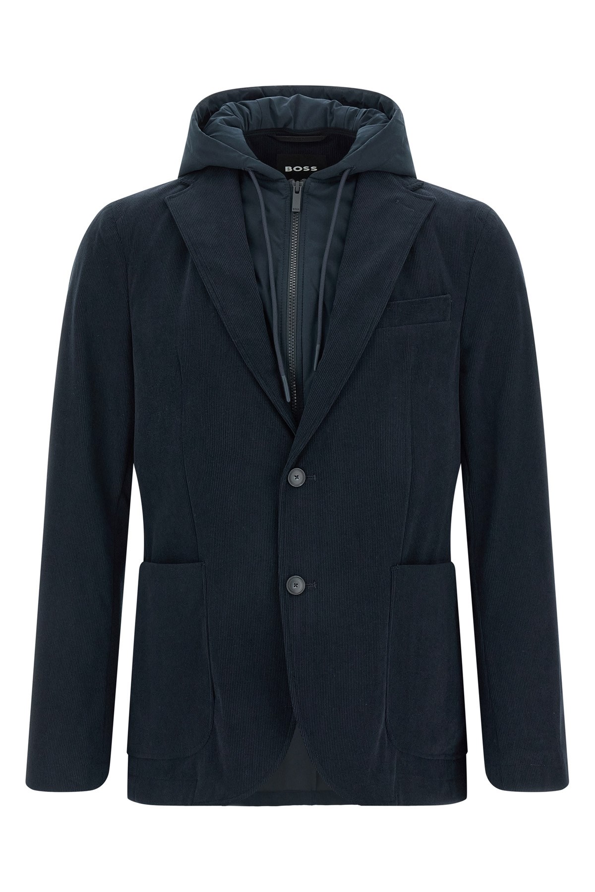 Hugo Boss P-hanry-hd Puffer Jackets Blue In Blue