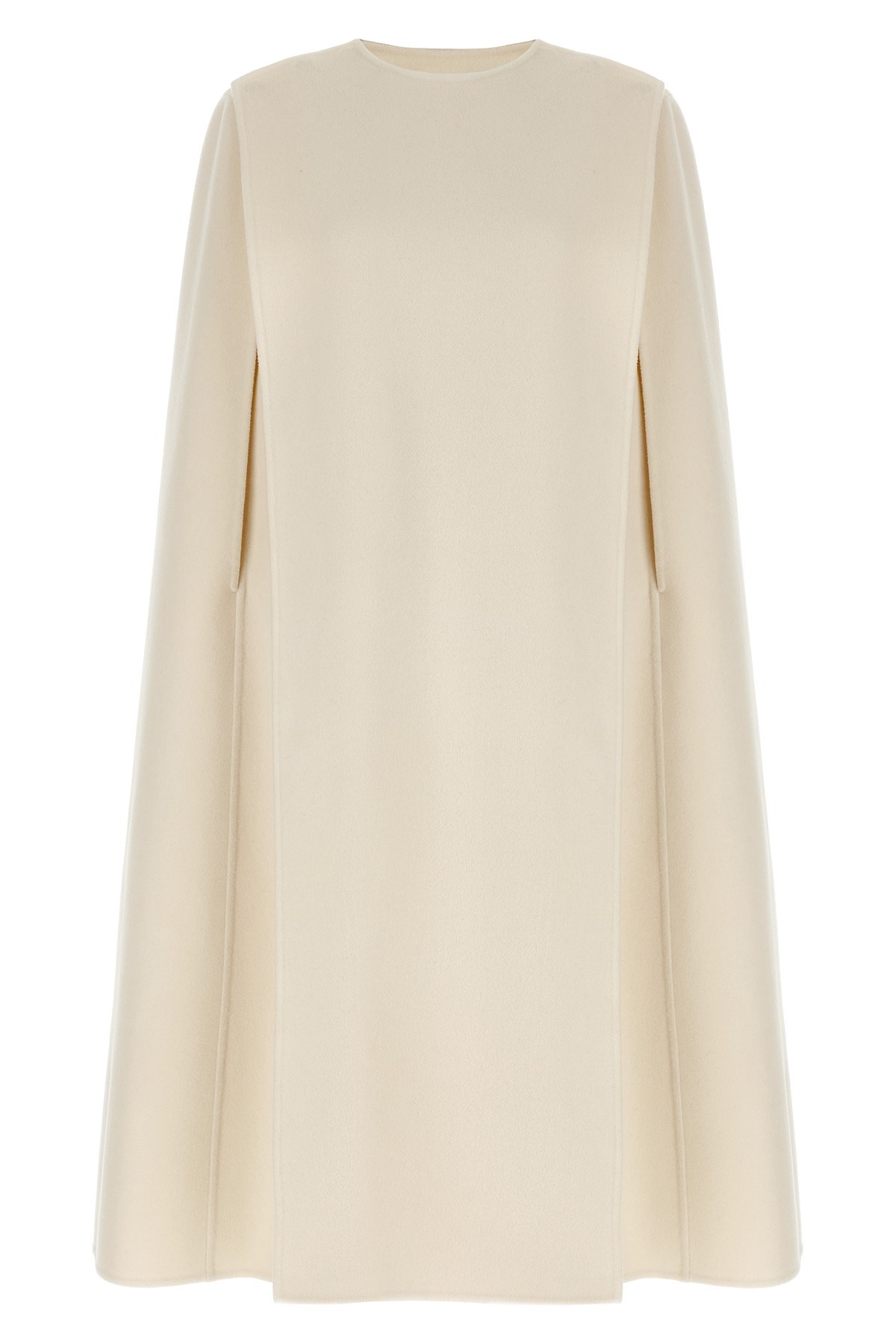 Federica Bonifaci Wrap Cape In White