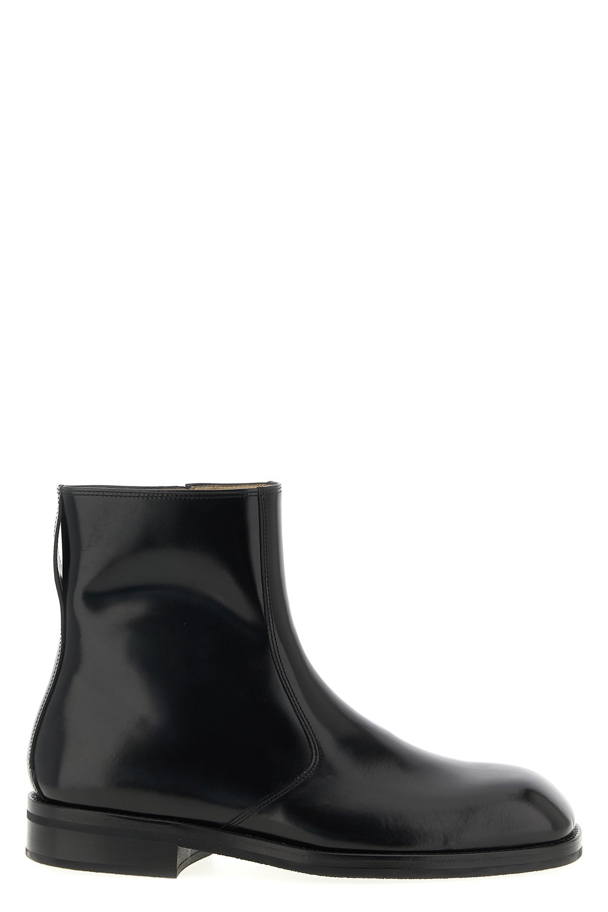 Leather Ankle Boots - Size 40
