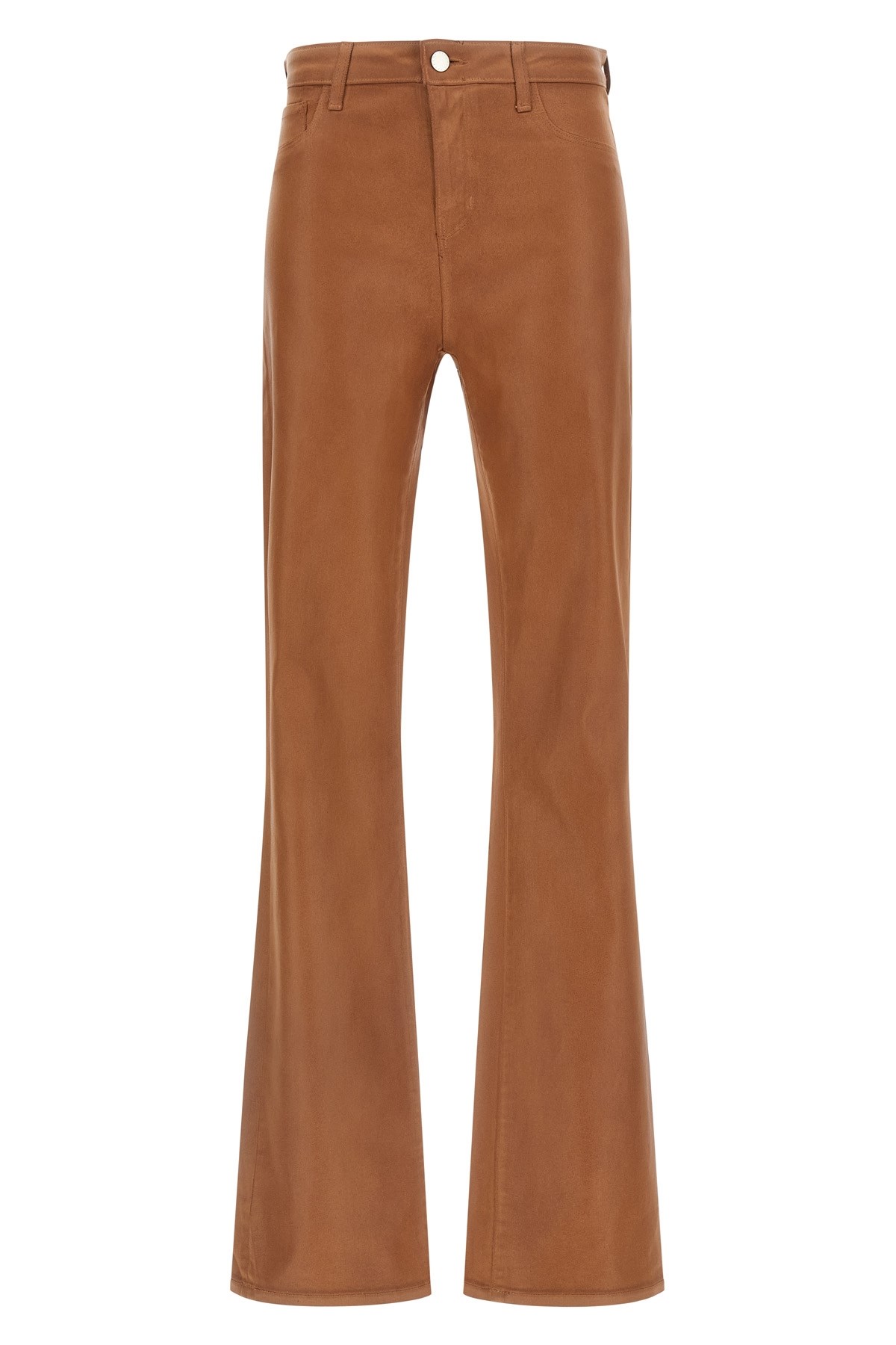 L'agence Selma Flared Jeans In Brown