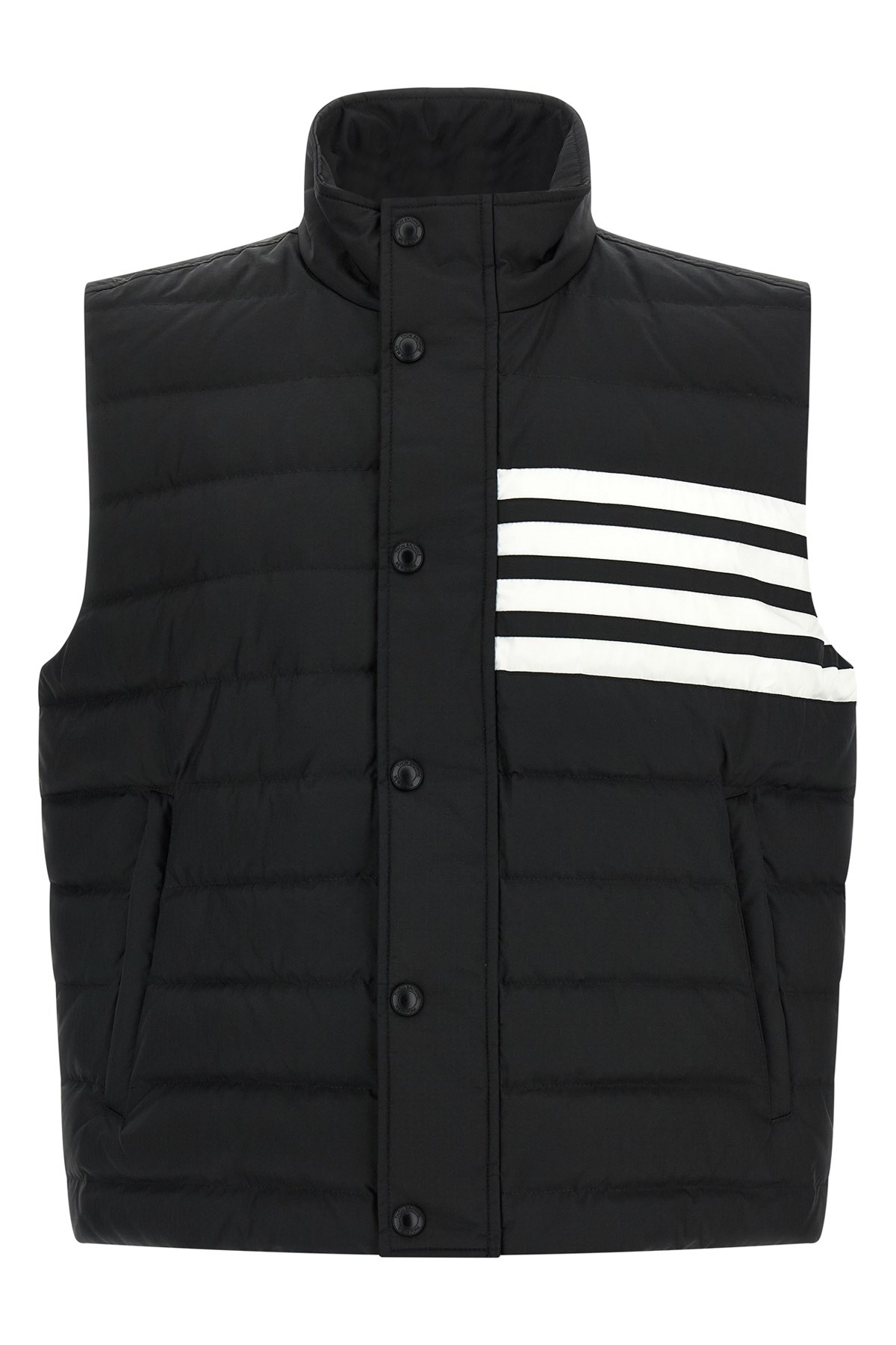 Thom Browne '4 Bar' Vest In Black