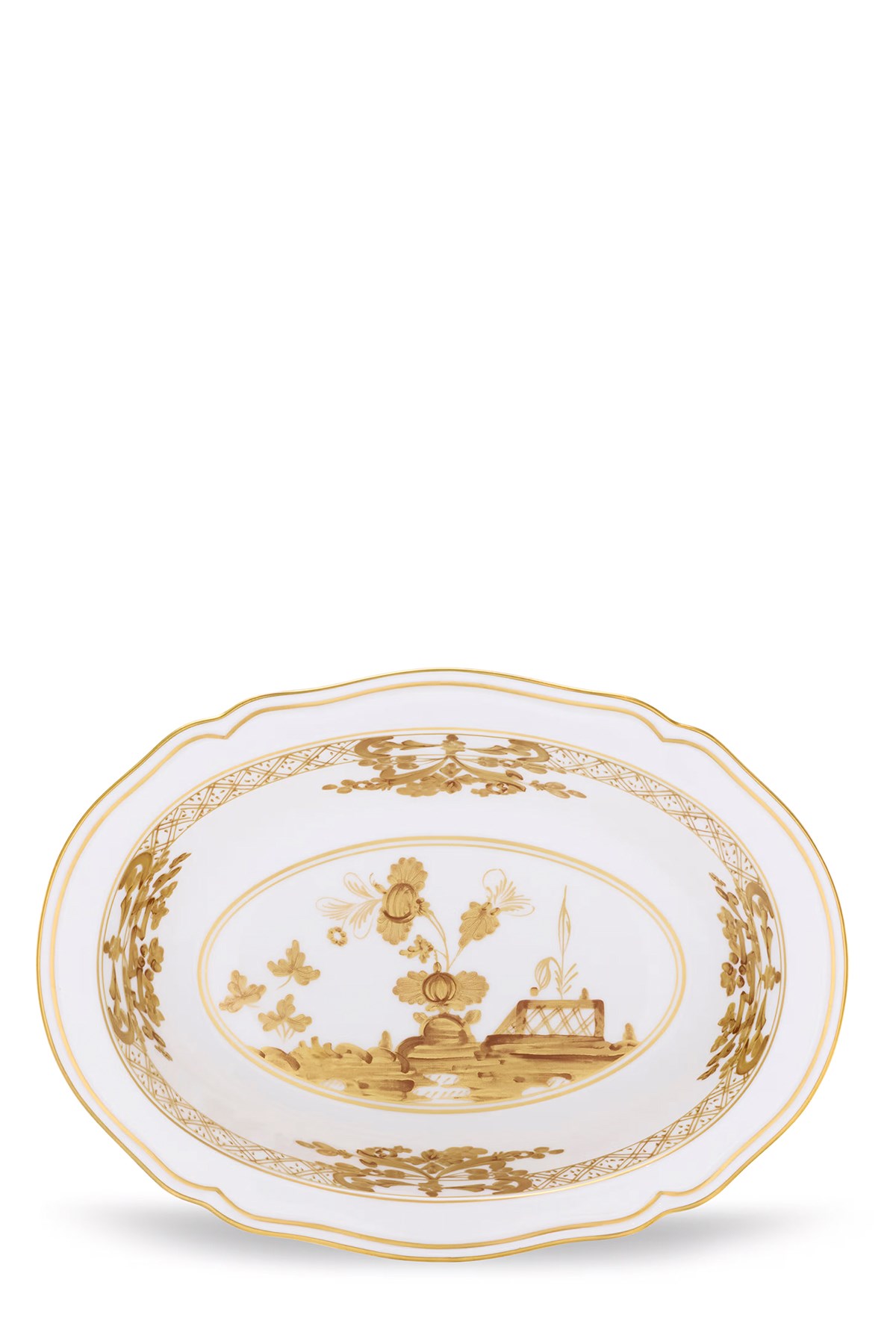 'Oriente Italiano' Oval Bowl ⌀ 25.3 Cm - Size U