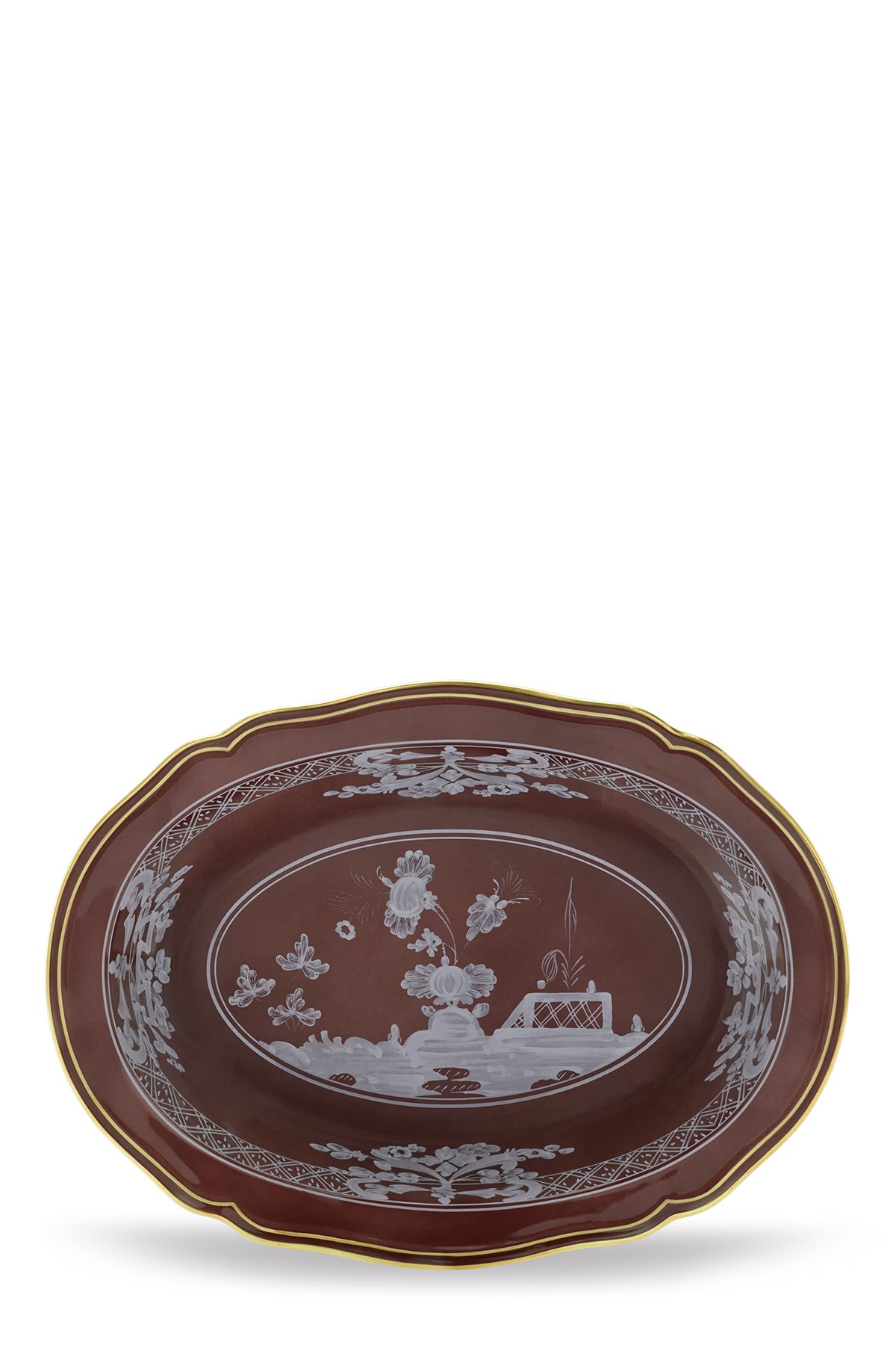 'Oriente Italiano' Oval Bowl ⌀ 25.3 Cm - Size U