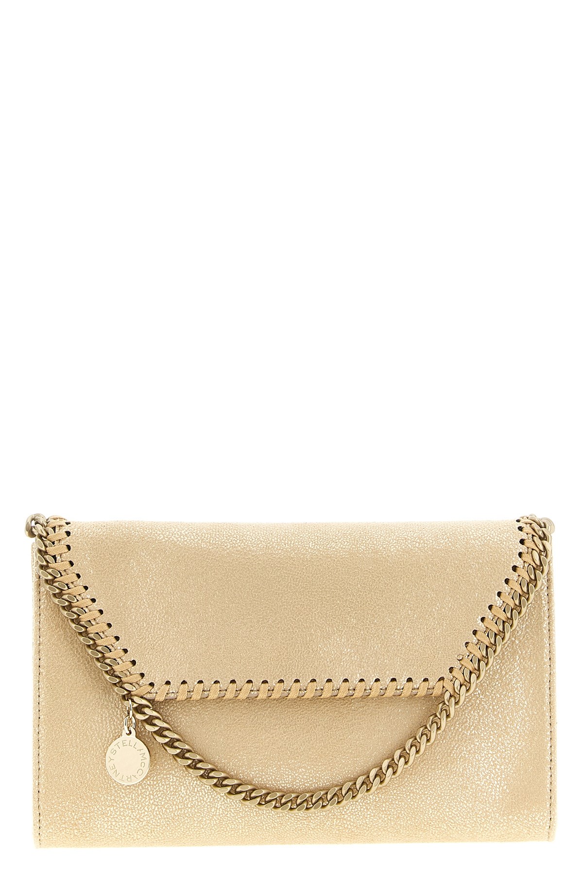 Stella Mccartney 'falabella Wallet Chain' Crossbody Bag In Brown