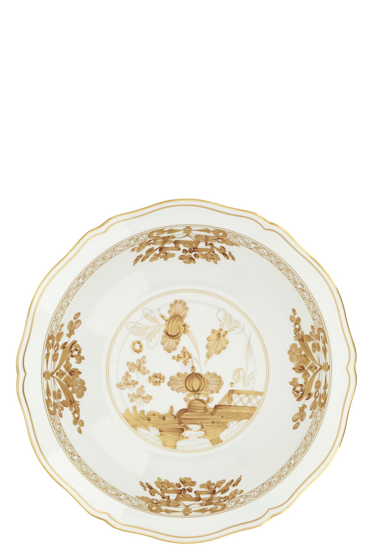 Ginori 1735 'oriente Italiano' Deep Serving Plate ⌀34.8cm In Multi