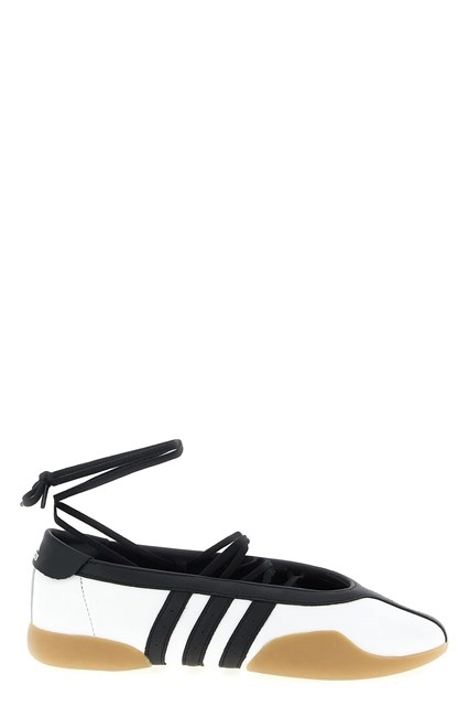 adidas gazelle silver green womens Yohji Yamamoto Adidas Beige Tied Up Ballet Flats (39,5 EU)  VOODOO  WAREHOUSE
