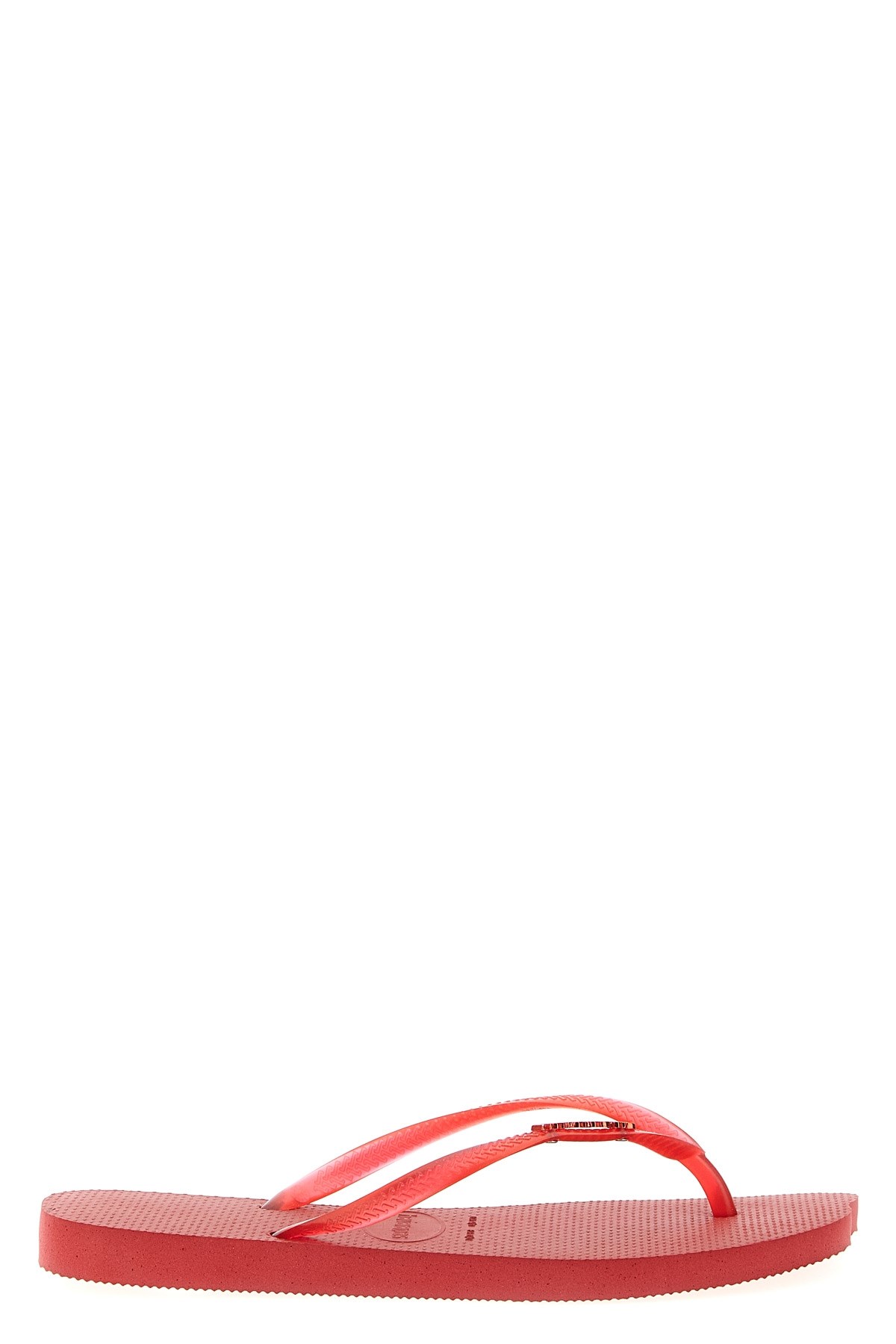 Havaianas 'new  Slim Split' Thong Sandals In Red