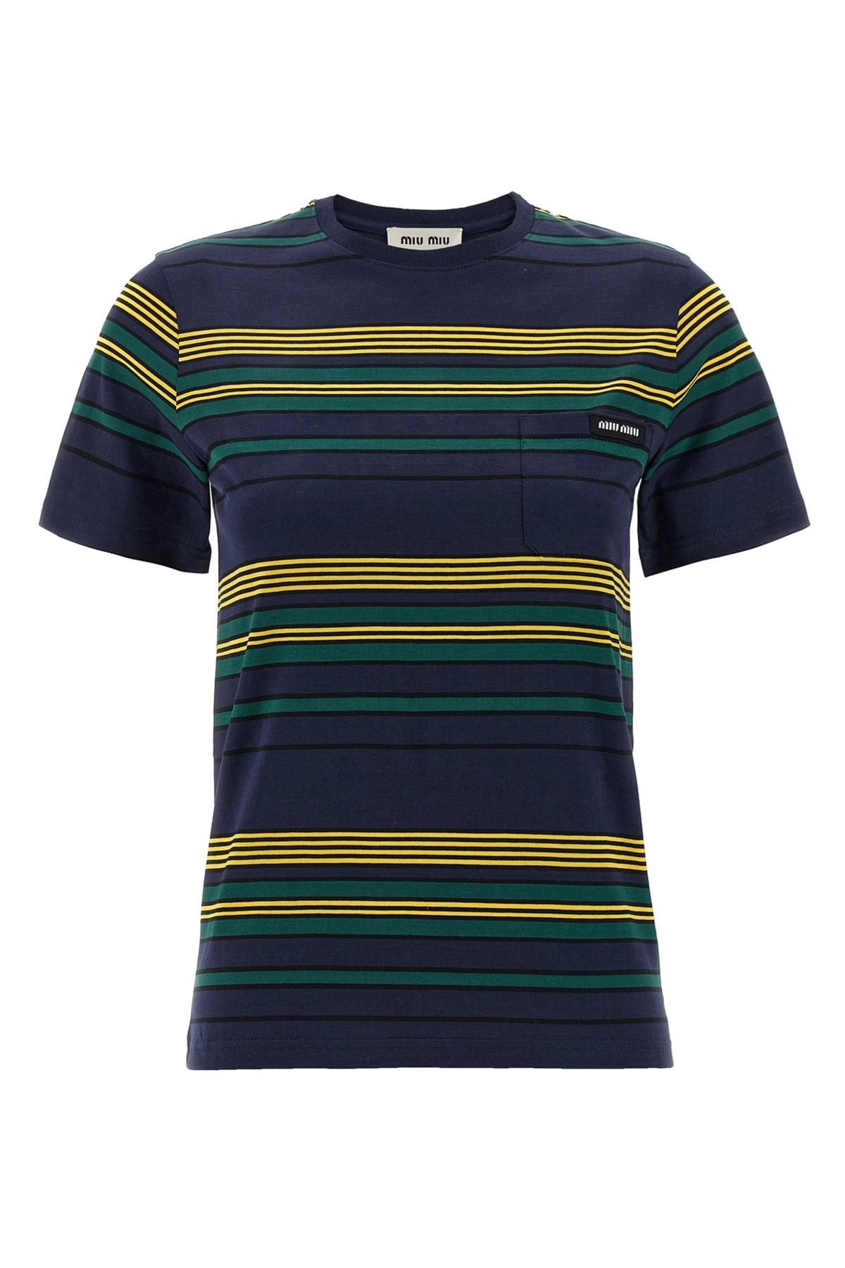 Miu miu Striped t-shirt available on julian-fashion.com